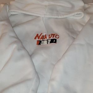 White anime sweatshirt